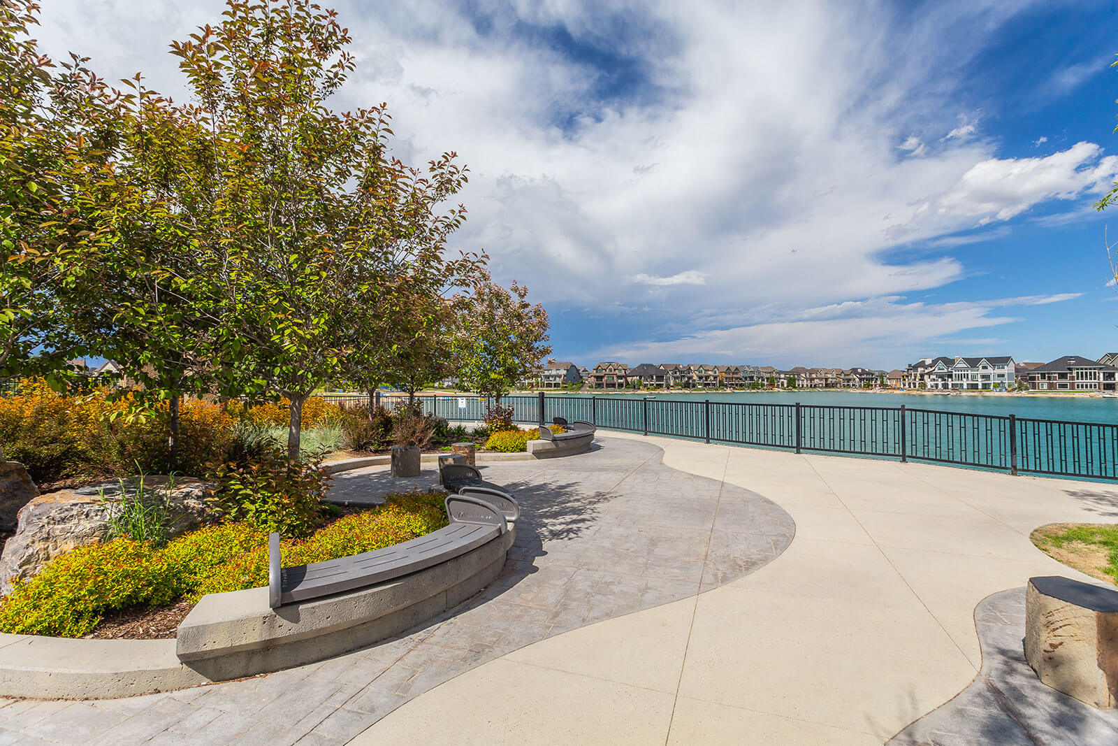 Path along Mahogany Lake