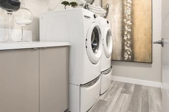 Reflection Laundry Room