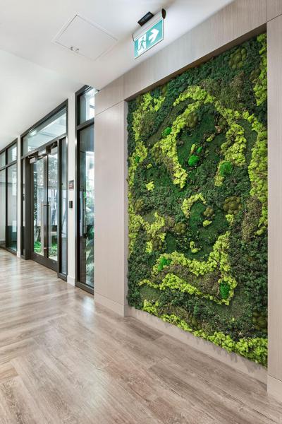 Village Centre - Live Garden Wall